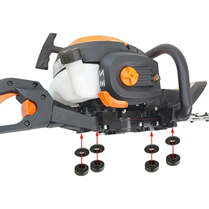 ATIKA HB 72 - 2 Benzin Heckenschere Strauchschere Heckentrimmer, 72 cm Schnittlänge – Bild 7