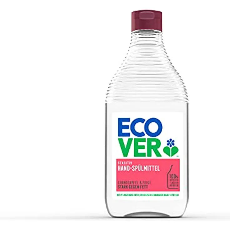 Ecover Hand-Spülmittel - Granatapfel, 450ml Geschirrspülmittel mit biologisch abbaubarer Formel und effektiver Schmutzbekämpfung – Bild 1