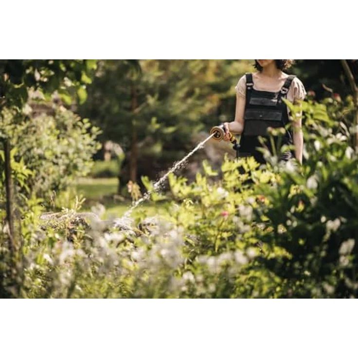 Fiskars Sprühpistole Comfort Multi 5, Gartenbrause mit 5 Funktionen, stufenlos regelbarem Durchfluss und ergonomischem Frontregler – Bild 14