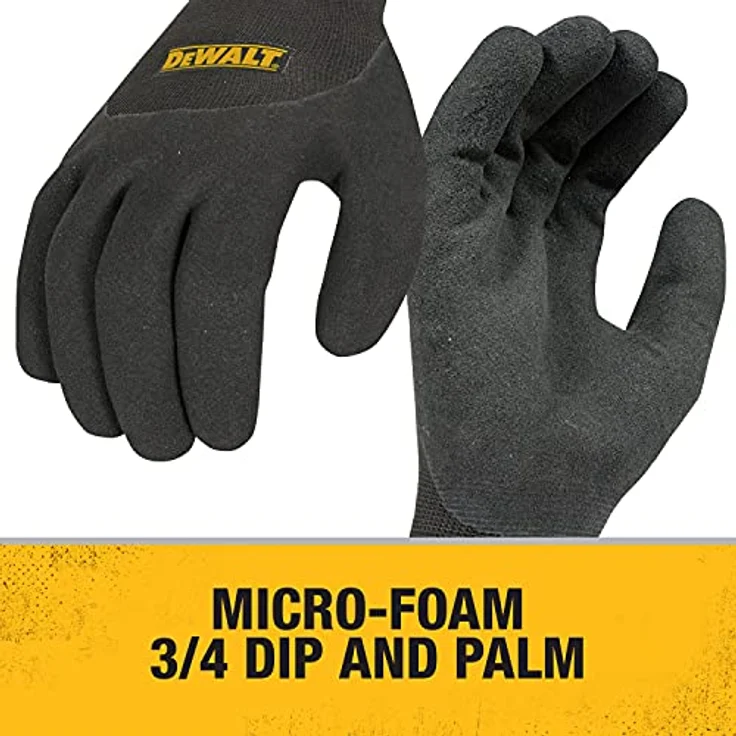 Dewalt dpg737l isoliert Grip Handschuh 2 in 1 Design, große – Bild 5