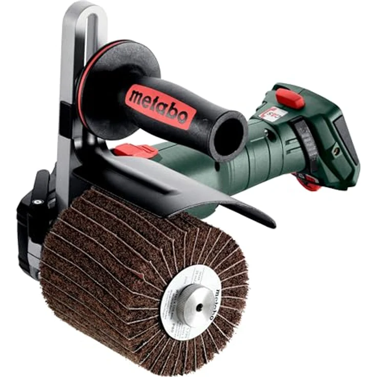 Metabo Akku-Satiniermaschine svb 18 ltx bl 200, Brushless-Motor für Schleifen und Polieren, ohne Akku und Ladegerät – Bild 6