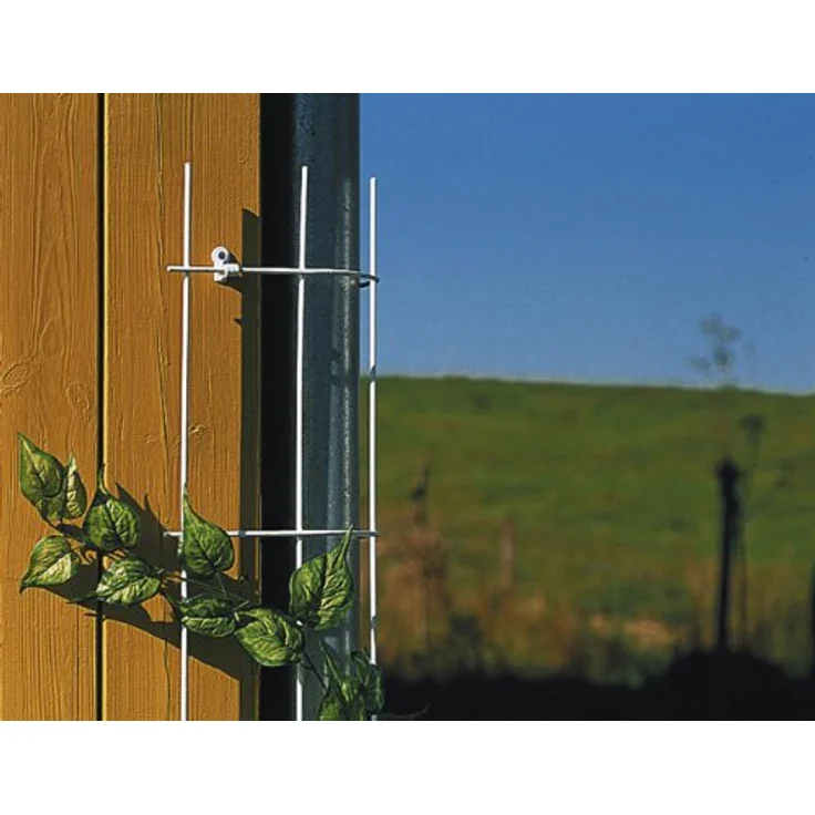 Siena Garden Rankgitter Fallrohrgitter 150 cm, stabil und wetterfest für Fallrohre bis Ø 150 mm, inklusive Befestigungsgarnitur – Bild 2