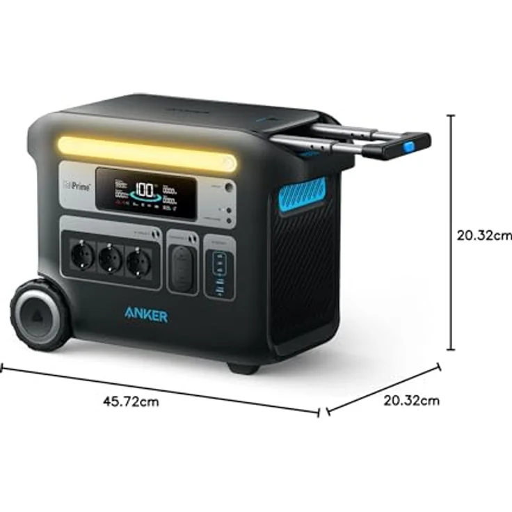 Anker Solix F2000 / PowerHouse 767 mobile Powerstation 2048 Wh – Bild 7