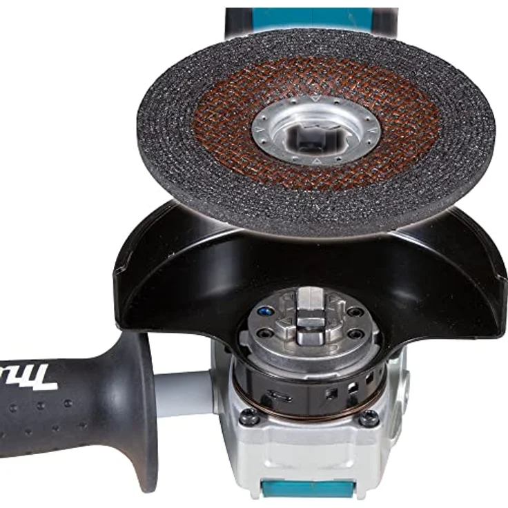 Makita DGA519Z Winkelschleifer 18 V ohne Akku, ohne Ladegerät, Petrol 125 mm Akku – Bild 5