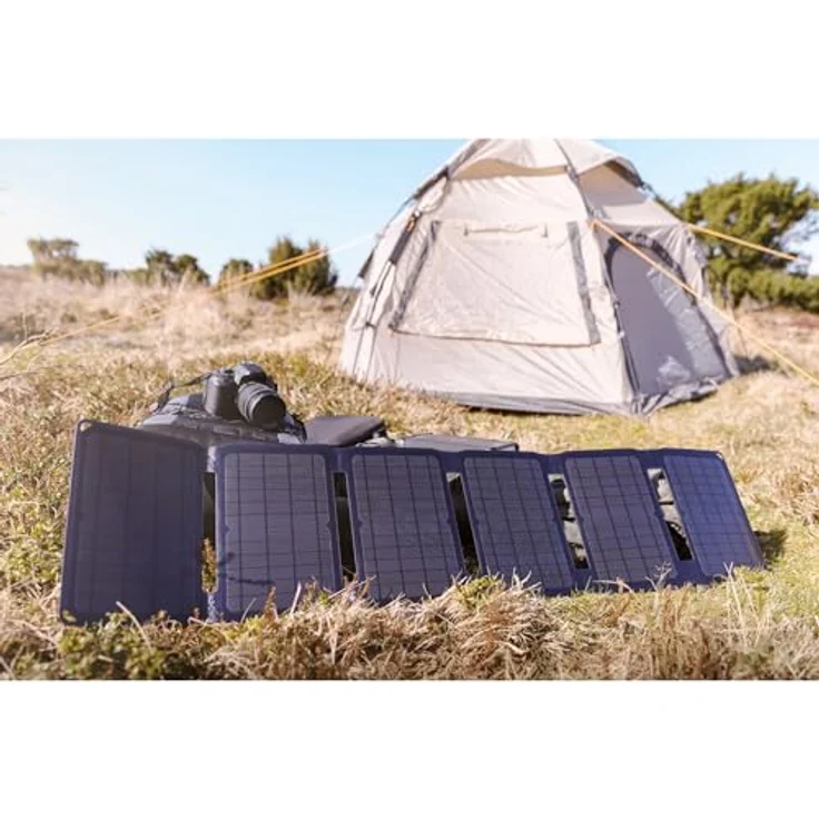 Sandberg Solar Charger 40W, kompaktes Solarpanel mit 6 monokristallinen Modulen, 1.40 kg – Bild 5