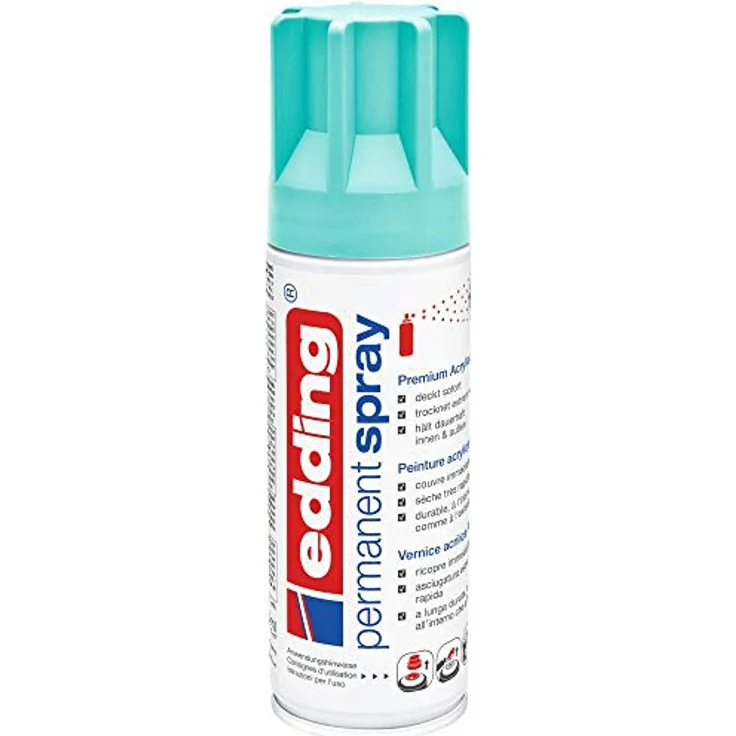 Edding 5200 Permanentspray 200ml turqoise – Bild 2