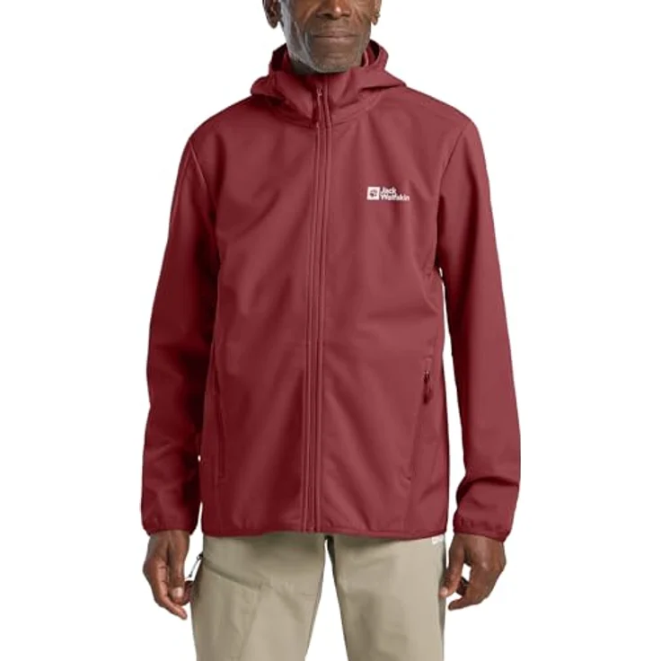 Jack Wolfskin Bornberg Hoody M, Herren Softshelljacke, winddicht und wasserabweisend, 4XL – Bild 1