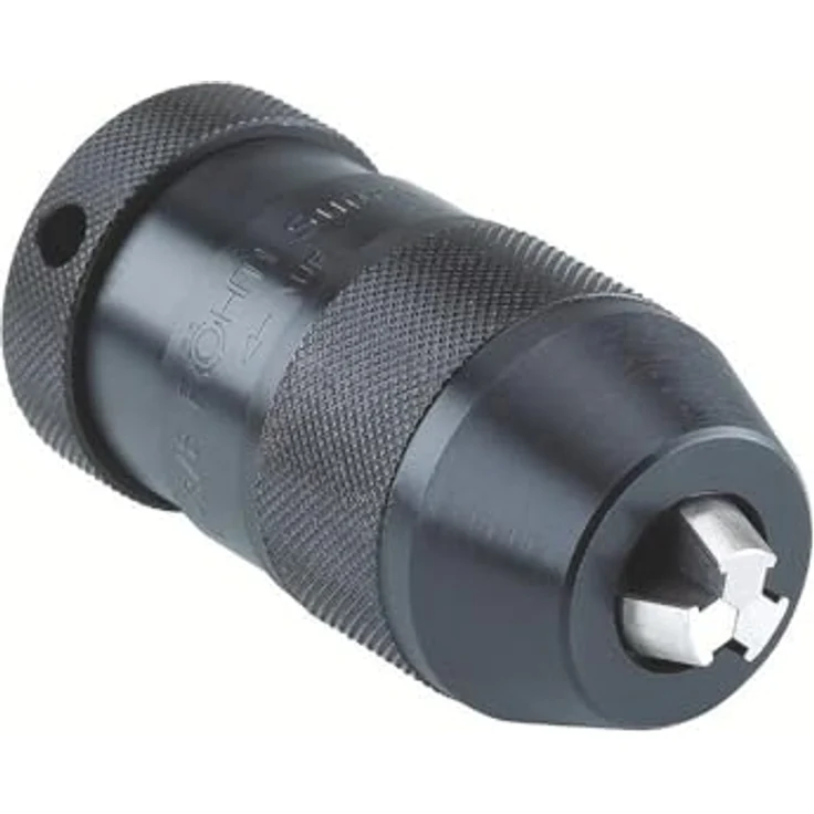 ROHM 871052 Typ 136 Supra 13 Schnellspannbohrfutter, J2 Mount, 46 mm Durchmesser, 1–13 mm Spannbereich, schnelles Spannen ohne Schlüssel – Bild 1