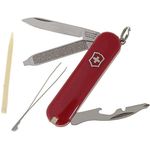 Victorinox Rally 0.6163, Schweizer Taschenmesser mit 9 Funktionen, rot