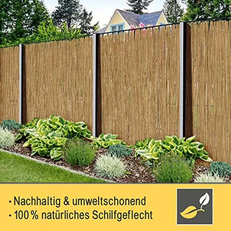 Sol Royal SolVision S36 Sichtschutzmatte Schilf 100cm, 600cm – Bild 8