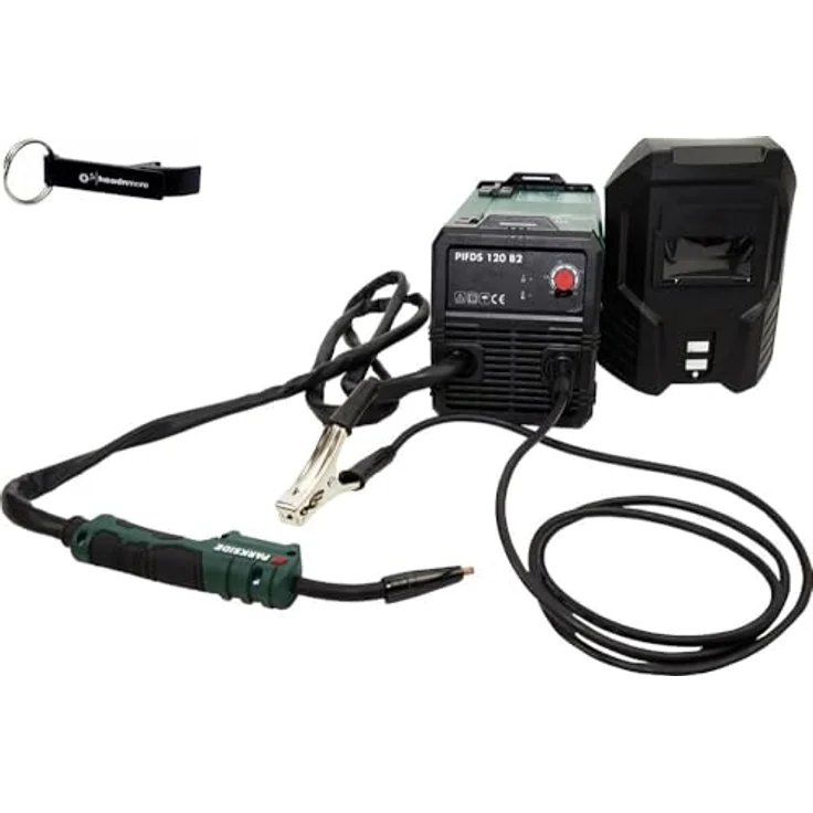 Parkside Inverterschweißgerät PIFDS 120 A1, inkl. Tragegurt, geringes Gewicht, ohne Schutzgas, automatische Einstellung, IP21S, 230V~ – Bild 2