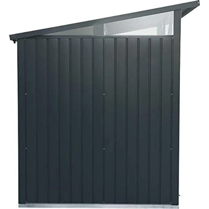 Duramax Metallgerätehaus Palladium 8x6, Gartenhaus mit doppelter Flügeltür, anthrazit – Bild 6