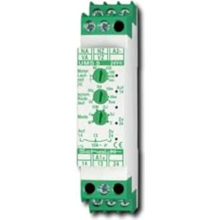 Schalk SCHAL UMS 5, Zeitschaltuhr für Auf/Zu-Steuerung, 230V AC, 2 Schließer 10A, motorisierte Steuerung für Rollläden und Jalousien