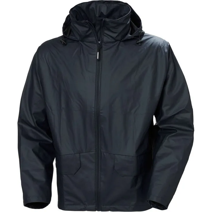 Helly Hansen Regen- und Matschjacke VOSS JACKET, wasserdicht, reflektierende Elemente, 1-St, schwarz