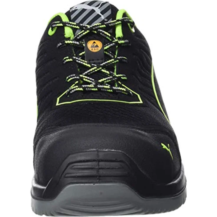 PUMA Safety Fuse TC Green Low 644210-44 ESD Sicherheitsschuh S1P Groeße: 44 Schwarz, Gruen 1 Paar – Bild 2