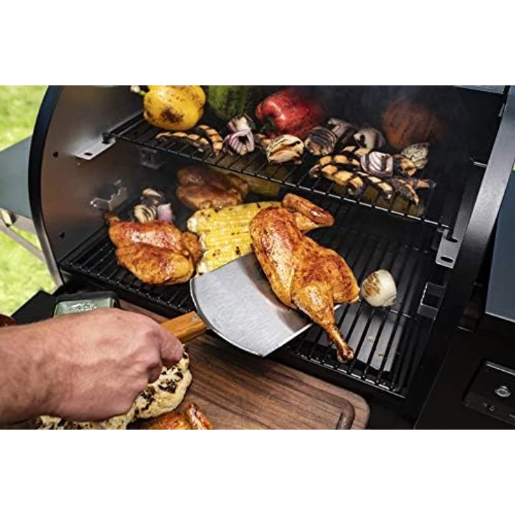 Traeger Grillwender Grillschaber, Edelstahl XXL – Bild 5