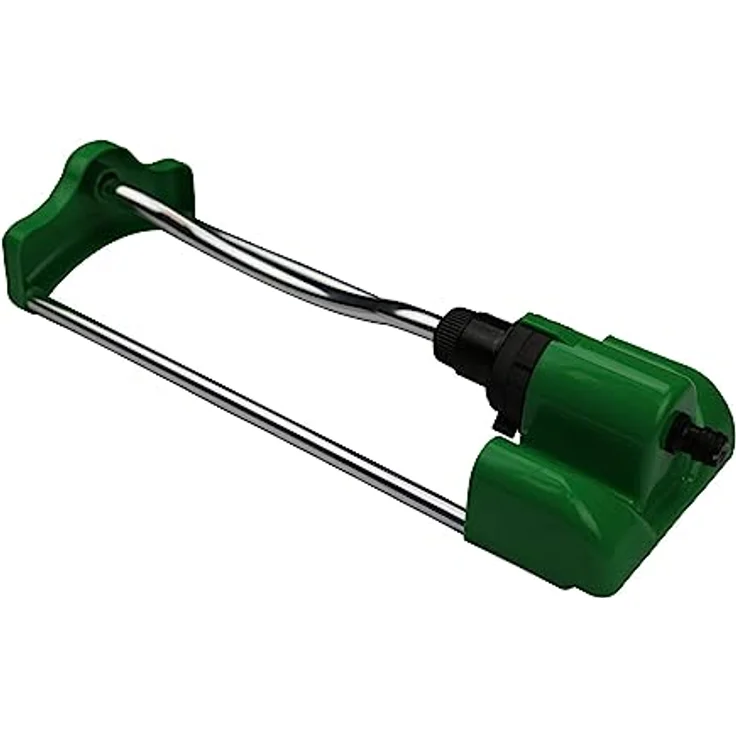 Sprinkler Rasensprenger Beregnung Schwenkregner Bewässerungssystem 41 x 14 x 8.5cm Grün, Gartensprenger, Rasensprinkler, Sprinkleranlage, Gartenbewässerung, Flächenbewässerung – Bild 2