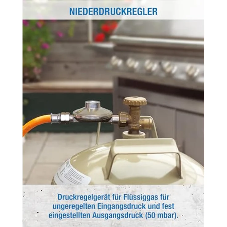 CFH Druckregler 50 mbar, 1-4 Lks DR 117, 52117 Bewässerungszubehör – Bild 3