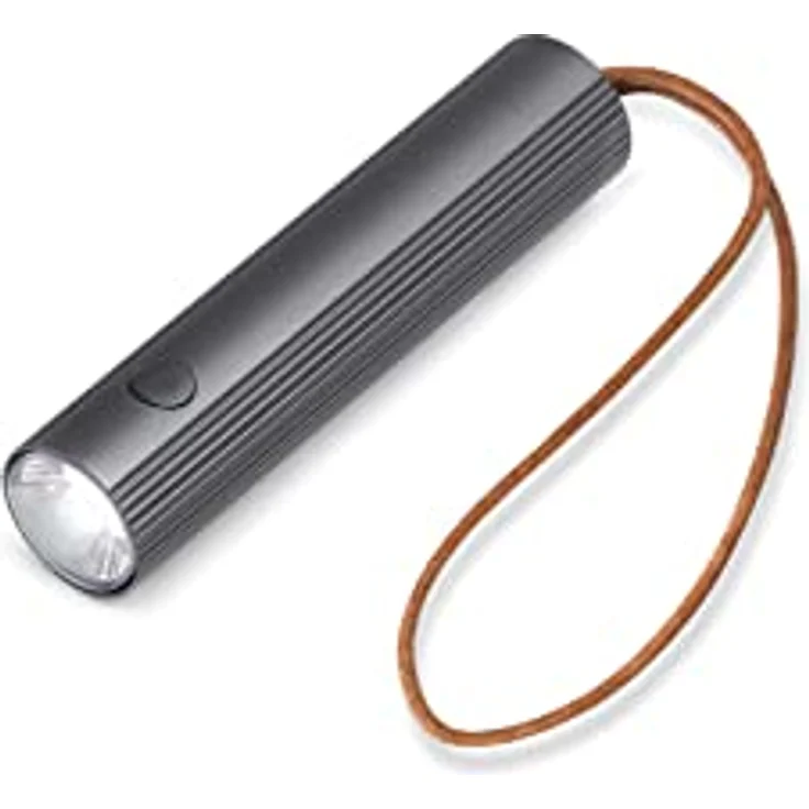 Lexon Fine Bag Light, LED Lichttasche in Gunmetal – Bild 2