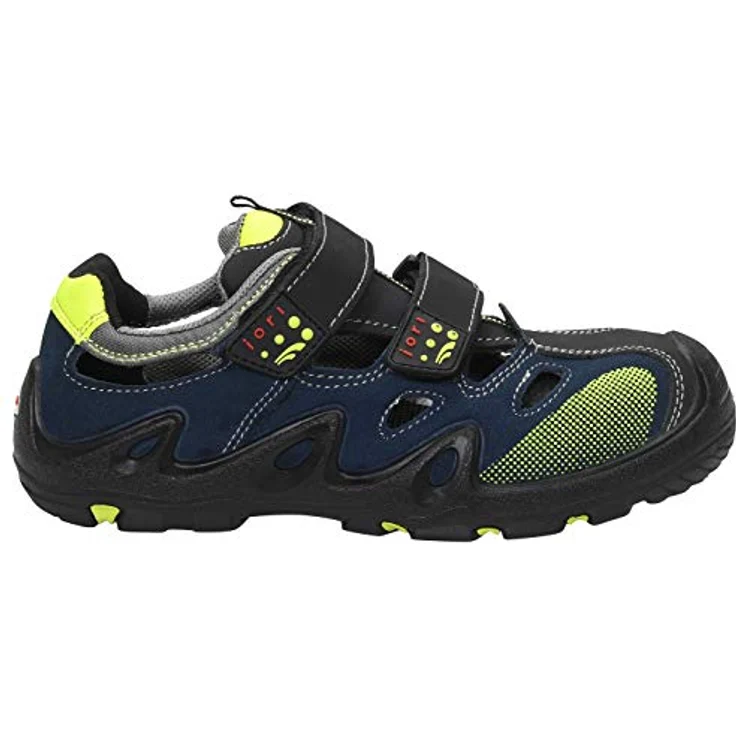 Jori HARVEY Easy S1PL Sicherheitsschuh, Veloursleder/Textil, atmungsaktives Textilfutter, gepolsterte Lasche, GUMMI/PU Sohle FLAME, EN ISO 20345 S1P SRC – Bild 6