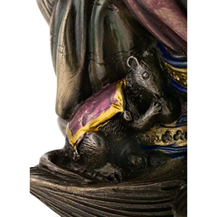 Ganesh (Ganesha) Hindu Elephant God of Success Real Bronze Powder Cast Statue, 7 1 4-inch by Veronese – Bild 8
