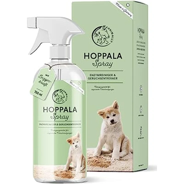 Annimally Enzymreiniger Spray 750ml gegen Katzenurin & Hundeurin XXL Packung - Tier Geruchsentferner gegen Urin Geruch - Enzym Flecken- und Geruchsentferner – Bild 1
