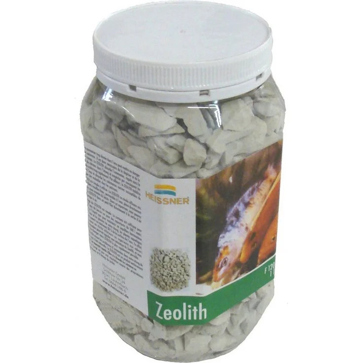 Heissner Teichpflege Zeolith 1kg, Naturprodukt zur Algenbekämpfung, ausreichend für 1000l Teichwasser