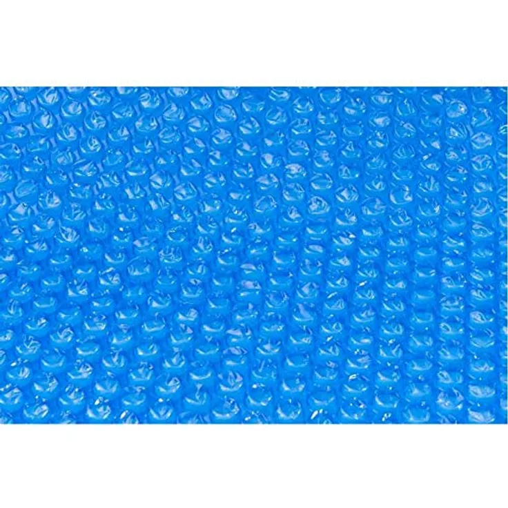 Aqualux 10812 Abdeckplane zum Erwärmen von Wasser im Pool, 42 cm x 42 cm x 23 cm-180 μ-Ø 366 cm, Blau