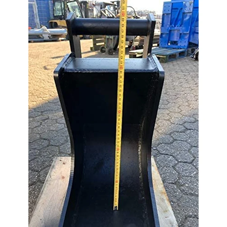 SRM Design Schaufel Tiefenlöffel Drainagelöffel MS01 Aufnahme 20cm - Kabellöffel für Kabel und Drainage, Pulverbeschichtet, 20cm breit – Bild 6