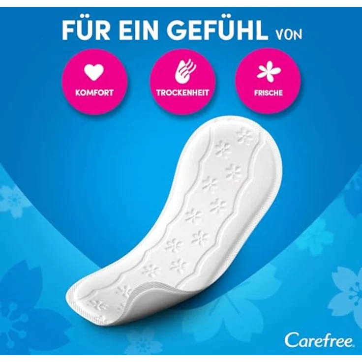 Carefree Cotton Feel Normal Slipeinlagen, 100% atmungsaktiv, ohne Duft, 56 Stück – Bild 2
