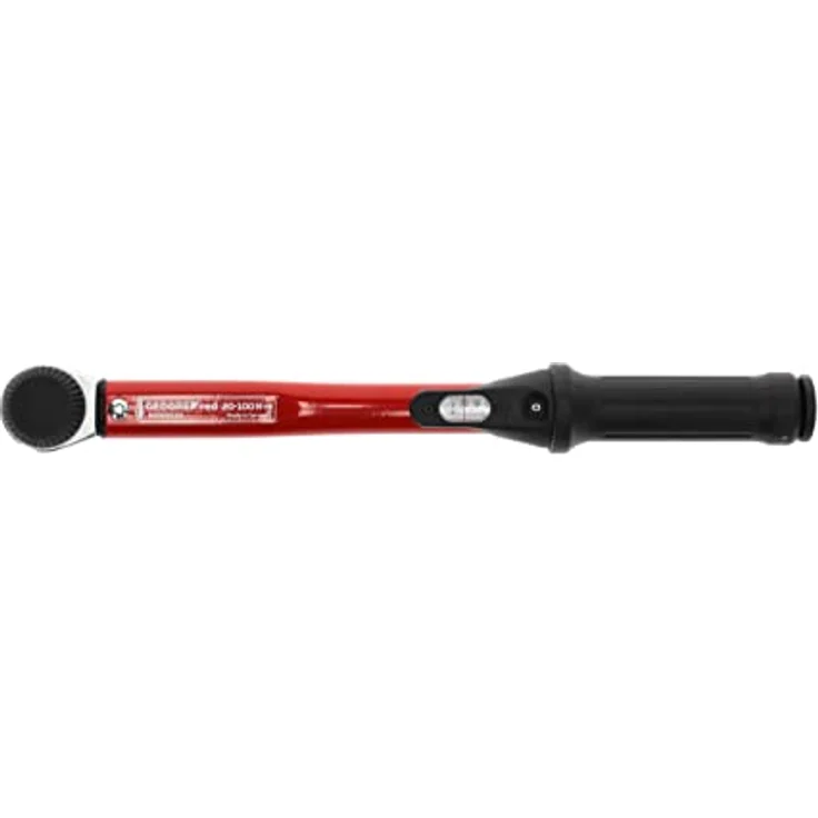 GEDORE red Drehmomentschlüssel für Links- und Rechtsgewinde, 1-2 Zoll, 20-100 Nm, Stahlrohr, Rot-Schwarz – Bild 5
