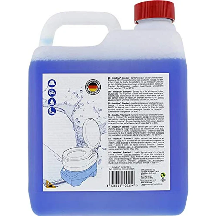 Campingaz Instablue Standard 2,5 Liter transparent / blau – Bild 3