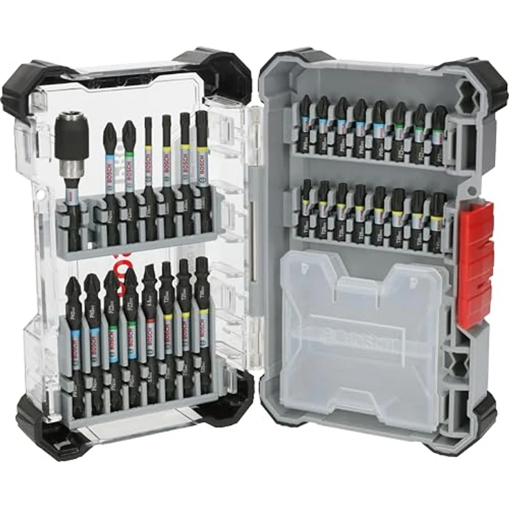 Bosch 31x PRO Impact Set, 31-tlg. (200 x 107 mm, Professional Zubehör Schraubendreher, Schraubendreher) – Bild 1