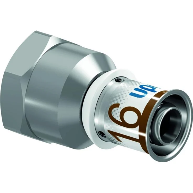 Uponor s-press plus Adapter mit Innengewinde, 25 mm x 1, für Sanitärarmaturen