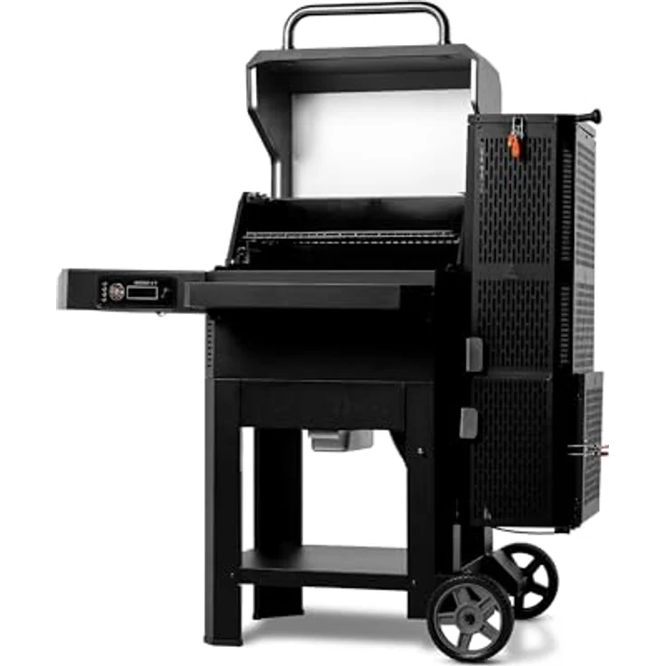 Masterbuilt Gravity Series 600, Digitaler Holzkohlegrill & Smoker mit WiFi-Technologie, 600 Cooking Sq Zoll, GravityFed Kohlebehälter, reversible Smoke & Sear Gusseisenroste, schwarz, Modell MB20041023 – Bild 2