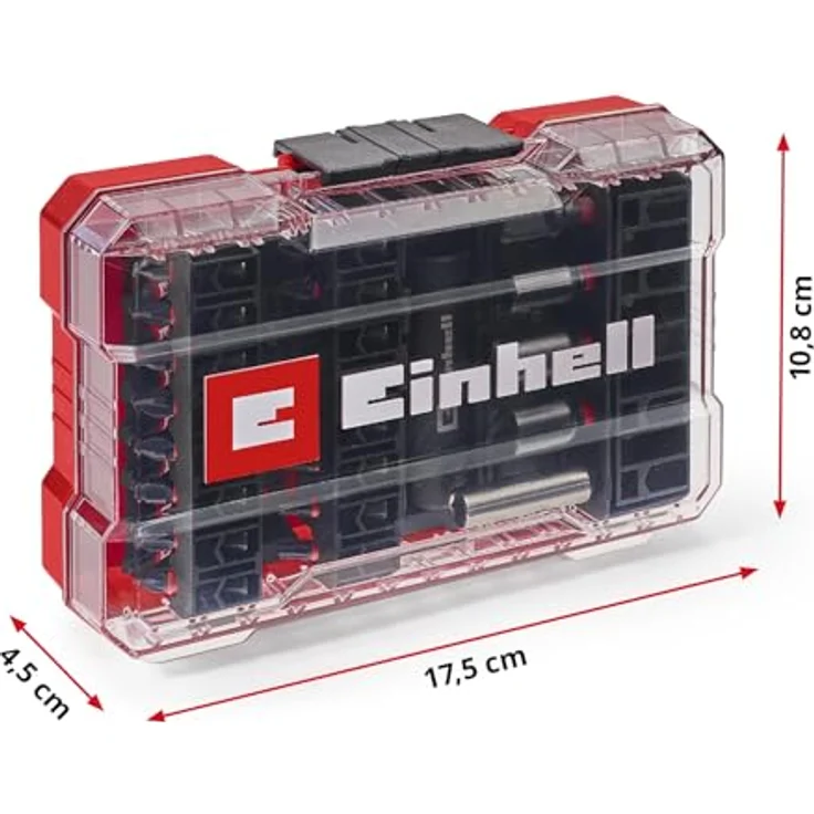 Einhell Bit-Set M-CASE 35-tlg., inklusive 24 schlagfester Bits und Sechskantnüsse aus 50BV30 Stahl, für gängige (Impact-)Akkuschrauber und Bohrmaschinen – Bild 11