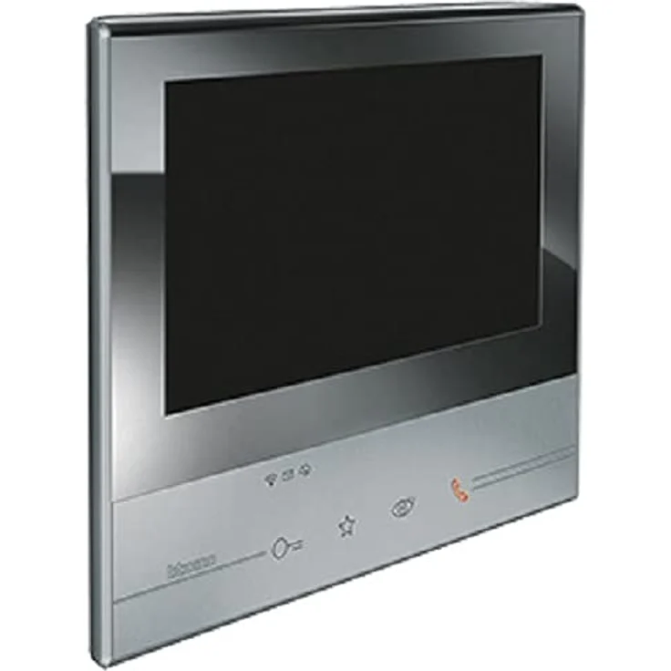 Legrand, Classe 300 X13E Video-Innenstelle in Schwarz mit 7-Touchscreen, 4 sensitiven Tasten und Smartphone Anbindung, 344643 – Bild 3