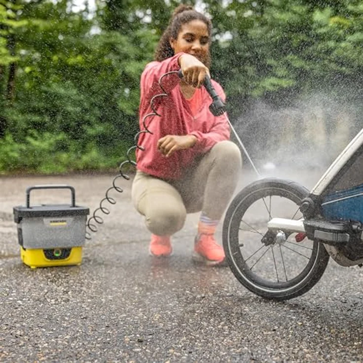 Kärcher Mobile Outdoor Cleaner OC 4 + Adventure Kit, Akku-Druckreiniger mit 8 Liter Wassertank, inkl. Zubehörtasche – Bild 8