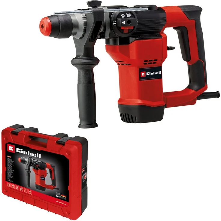 Einhell Bohrhammer TC-RH 28 3F, 950 Watt, 3,5 Joule, SDS-plus Werkzeugaufnahme, im Transportkoffer – Bild 1