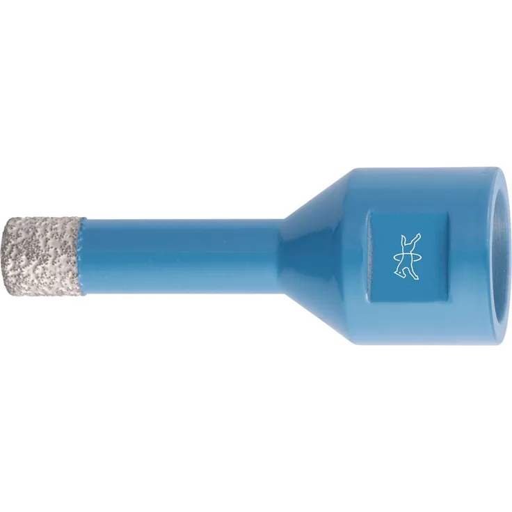 PFERD TOOLS DPD 10 FL M14 68300120, Diamant-Trockenbohrer 10mm für Winkelschleifer, selbstkühlend, max. 13.300 RPM