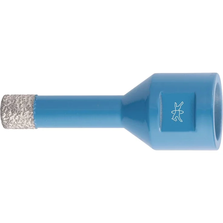 PFERD TOOLS DPD 10 FL M14 68300120, Diamant-Trockenbohrer 10mm für Winkelschleifer, selbstkühlend, max. 13.300 RPM