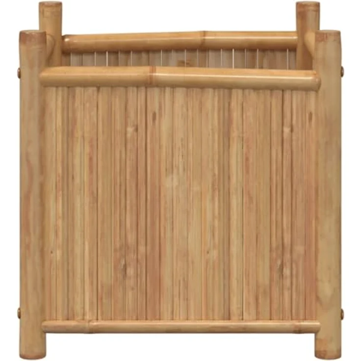 vidaXL Pflanzkübel, Hochbeet aus Bambus, erhöhtes Design, für Garten Balkon Terrasse – Bild 4