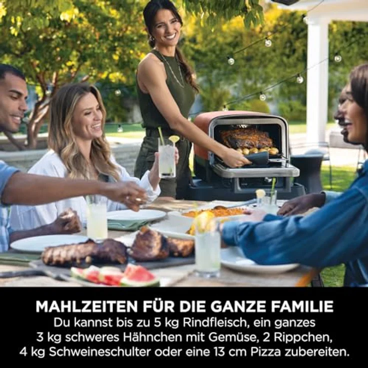 Ninja Woodfire Elektrischer Outdoor Ofen, Pizzaofen und Smoker OO101EU – Bild 11