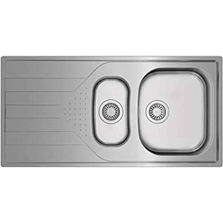 Teka Universe 60 T-XP 1½C 1E Einbauspüle, wendbar, Edelstahl, großes Becken mit Abtropffläche, 60 cm – Bild 2