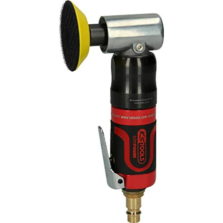 KS Tools 515.5590 1/4" SlimPOWER Mini-Druckluft-Polierer