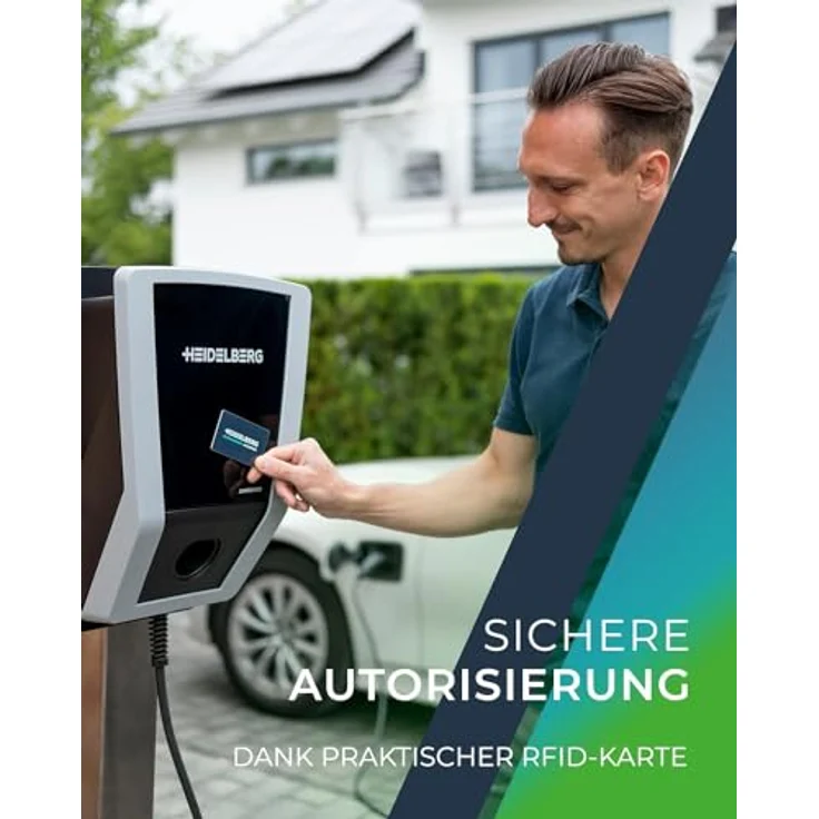 HEIDELBERG Wallbox für Solaranlagen, 11 kW mit App, RFID und integriertem Solarmanager, weiß – Bild 5