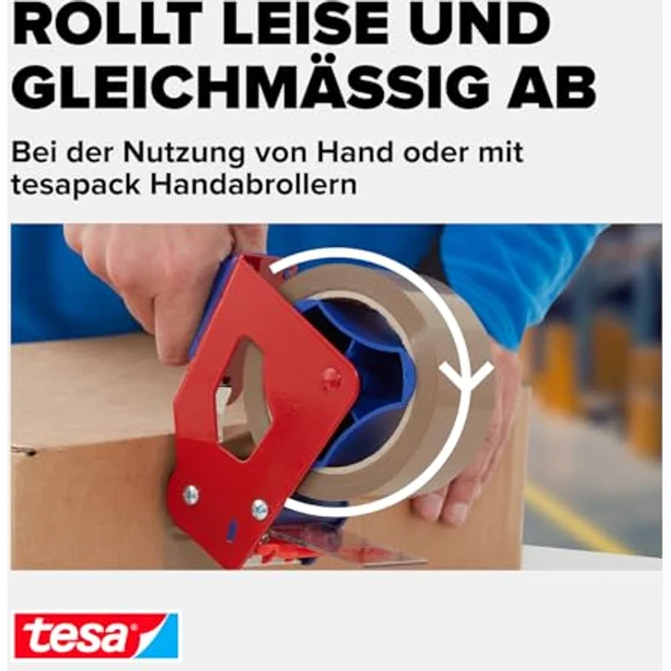 Tesa SE Klebeband tesapack Solid und Strong braun 50mm x 66mm - Preisvergleich – Bild 6