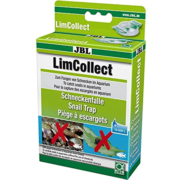 JBL LimCollect II Chemiefreie Schneckenfalle für Aquarien Inhalt: 1 Chemiefreie Schneckenfalle, – Bild 2