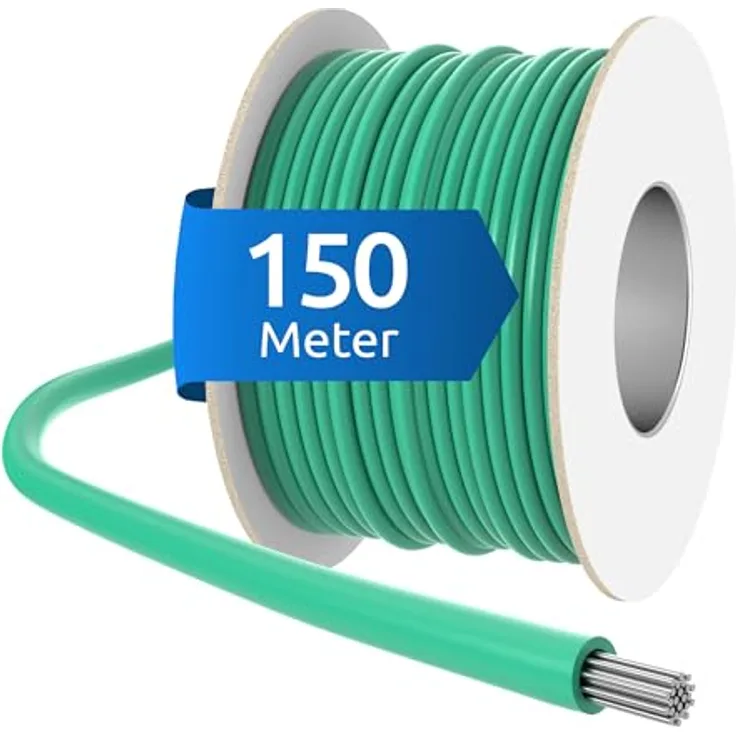 EN Begrenzungskabel kompatibel mit allen gängigen Mährobotern 150m Länge, Begrenzung der Mäh