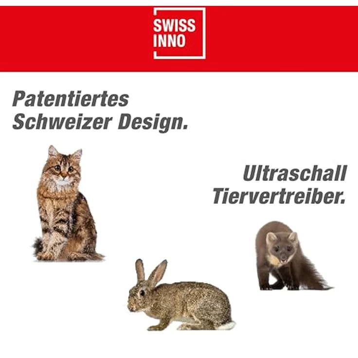 Swissinno Ultraschall-Tiervertreiber – Bild 2